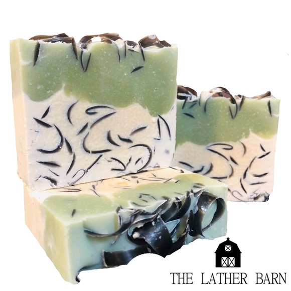 3Pk Mint Tea & Charcoal Goat Milk Lather Essential - Picture 3 of 3